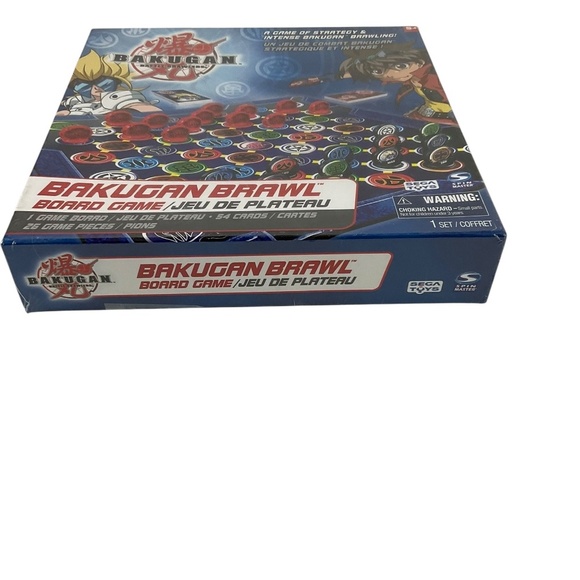 Bakugan Brawl Board Game 2008 Spin Master Sega Toys NIB Factory Sealed - Picture 2 of 12
